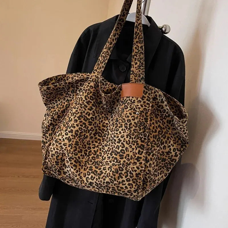 Sac à motif léopard