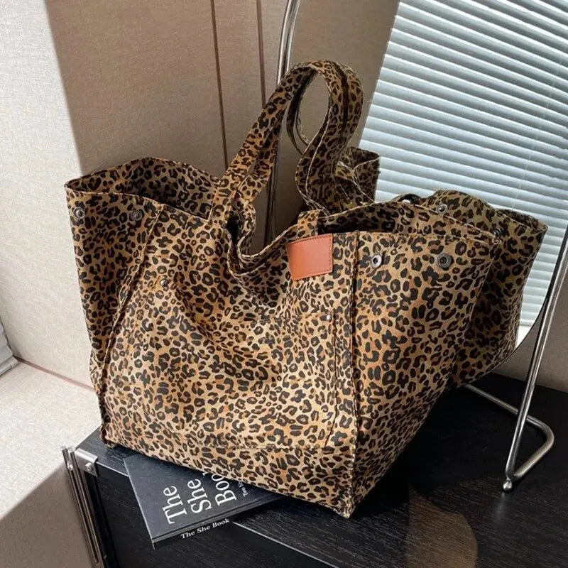 Sac à motif léopard